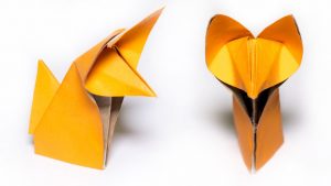 How To Make A Fox Origami Origami Fox How To Make A Cute Fox