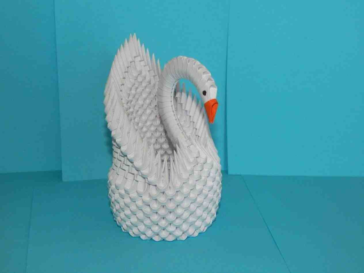 How To Make A Origami 3D Swan Best Cool Crafts Ideas On Cool Diy Easy Crafts Intended For Fun Cool