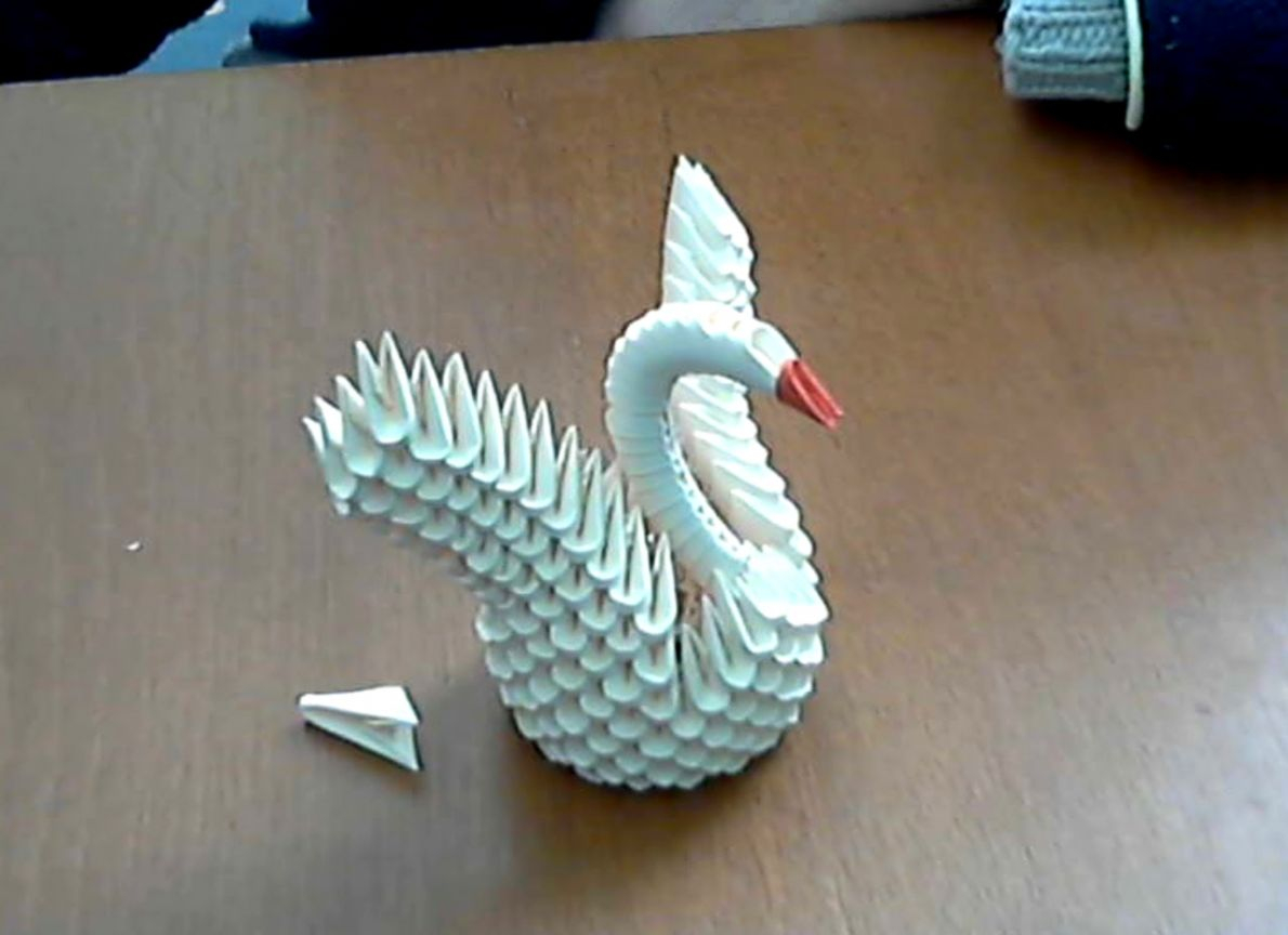 How To Make A Origami 3D Swan Make 3d Pictures Carik Wallpapers