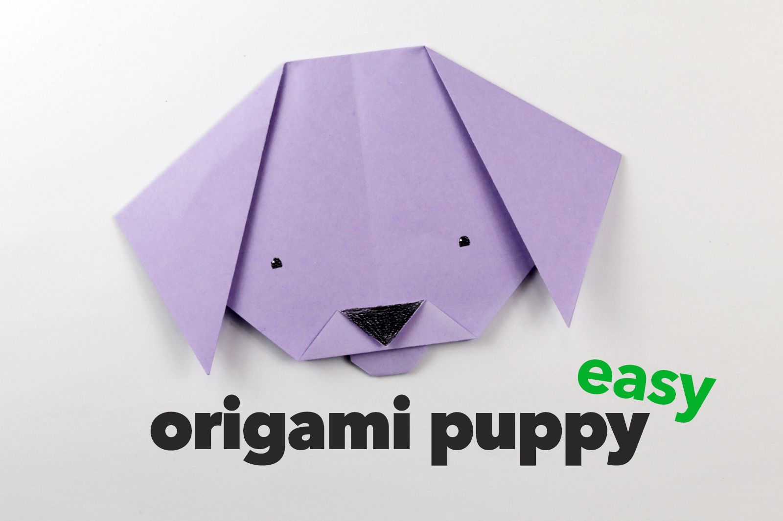 How To Make A Origami Dog Face 10 Origami Projects For Kids