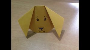 How To Make A Origami Dog Face How To Make Easy Origami Dog Paper Dog Face Step Step