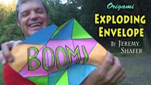 How To Make A Origami Exploding Envelope Simple Flasher Exploding Envelope