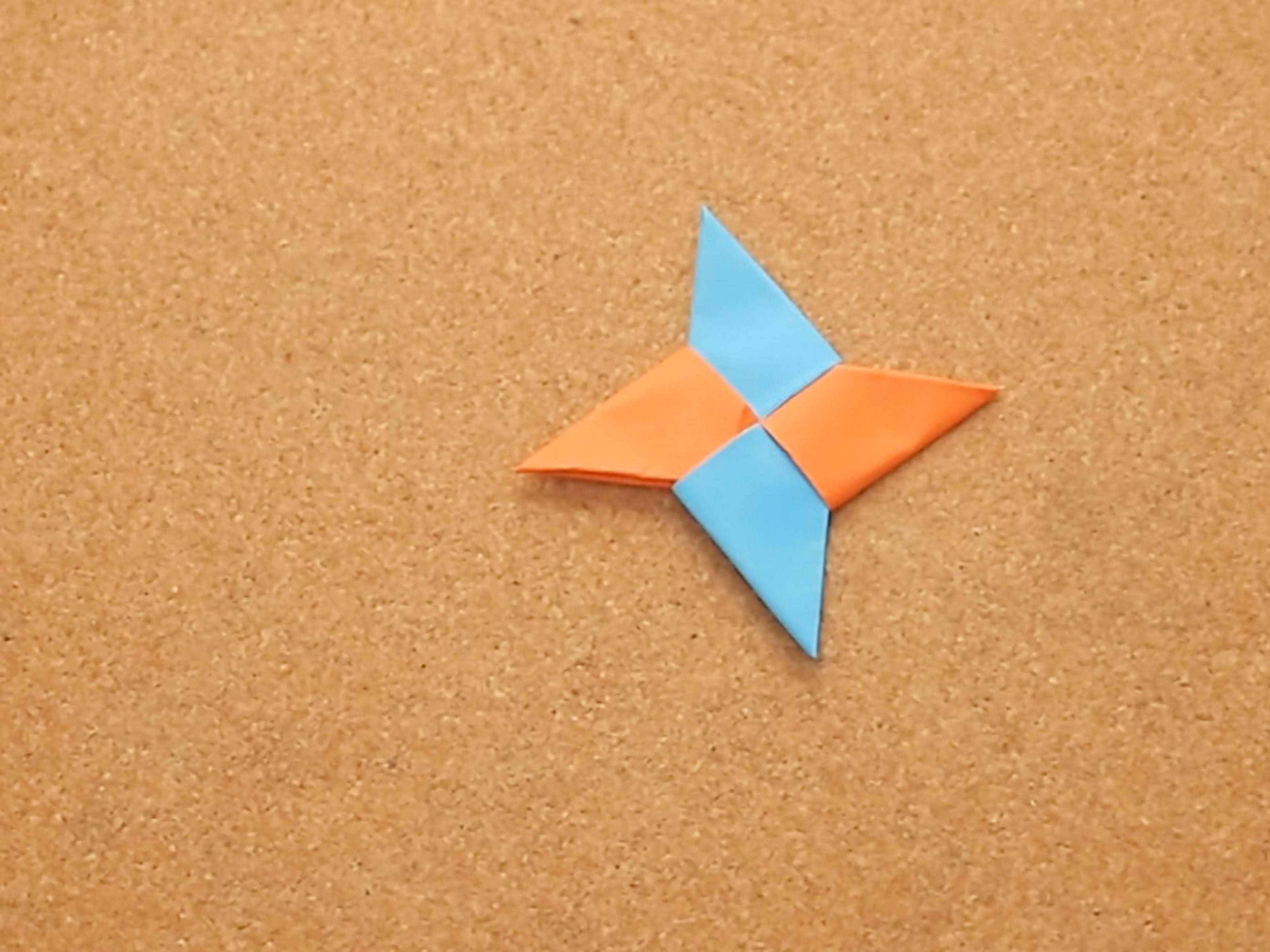 How To Make A Origami Ninja Star How To Make A Ninja Star From Square Paper With Pictures