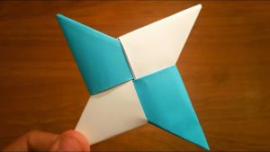 How To Make A Origami Ninja Star How To Make A Paper Ninja Star Shuriken Origami Remake