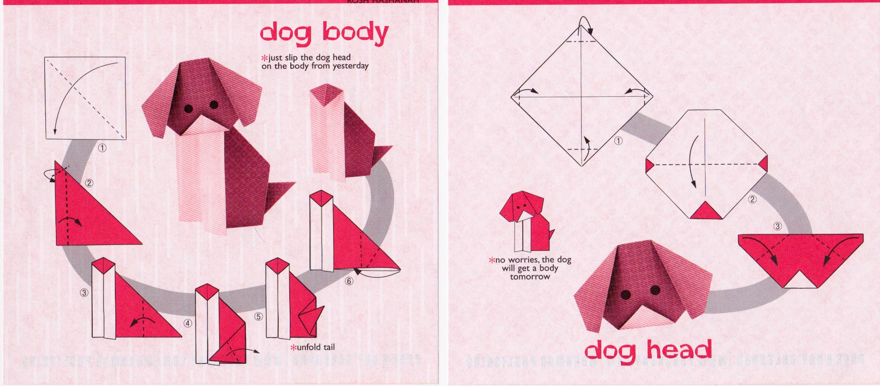 How To Make A Origami Person How Can Make A Dog Out Of Paper Origami Dog Paper Man Friend