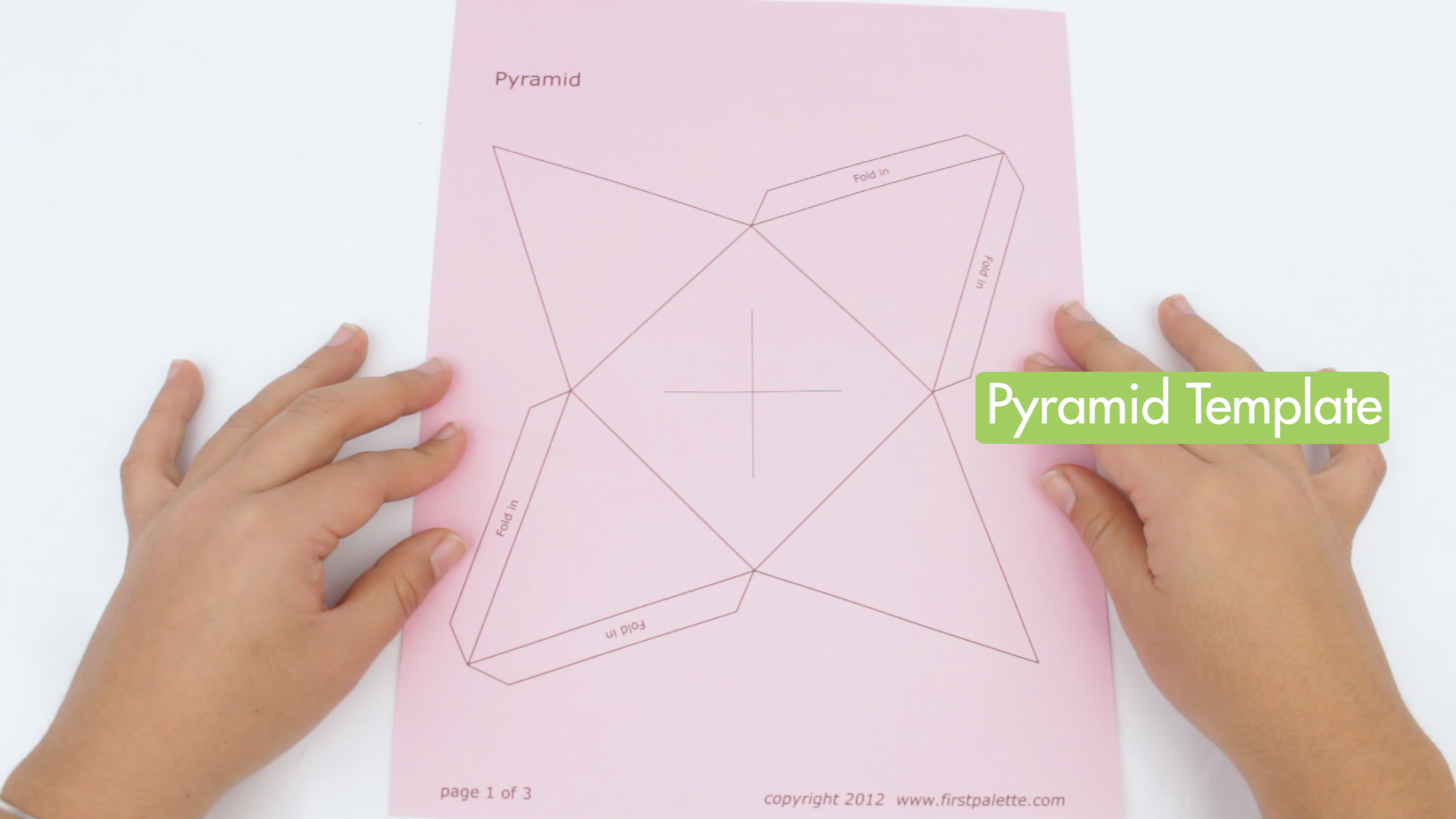 How To Make A Origami Person How To Make A Paper Pyramid 15 Steps With Pictures Wikihow