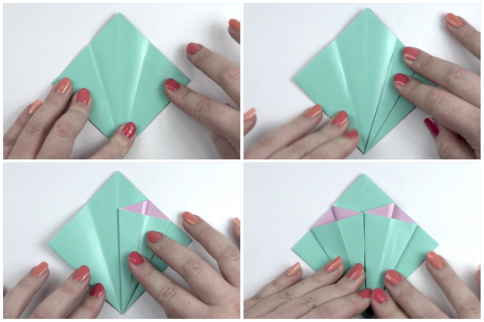 How To Make A Origami Person Make An Easy Origami Lily Flower