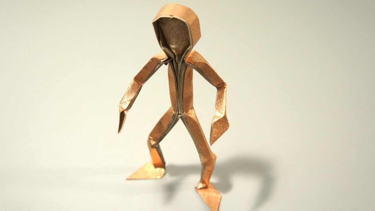 How To Make A Origami Person Origami Figura Humana Claudio Acua J