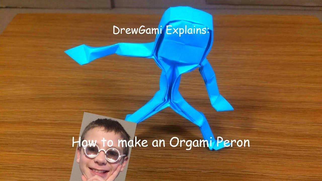 How To Make A Origami Person Origami Person Tutorial