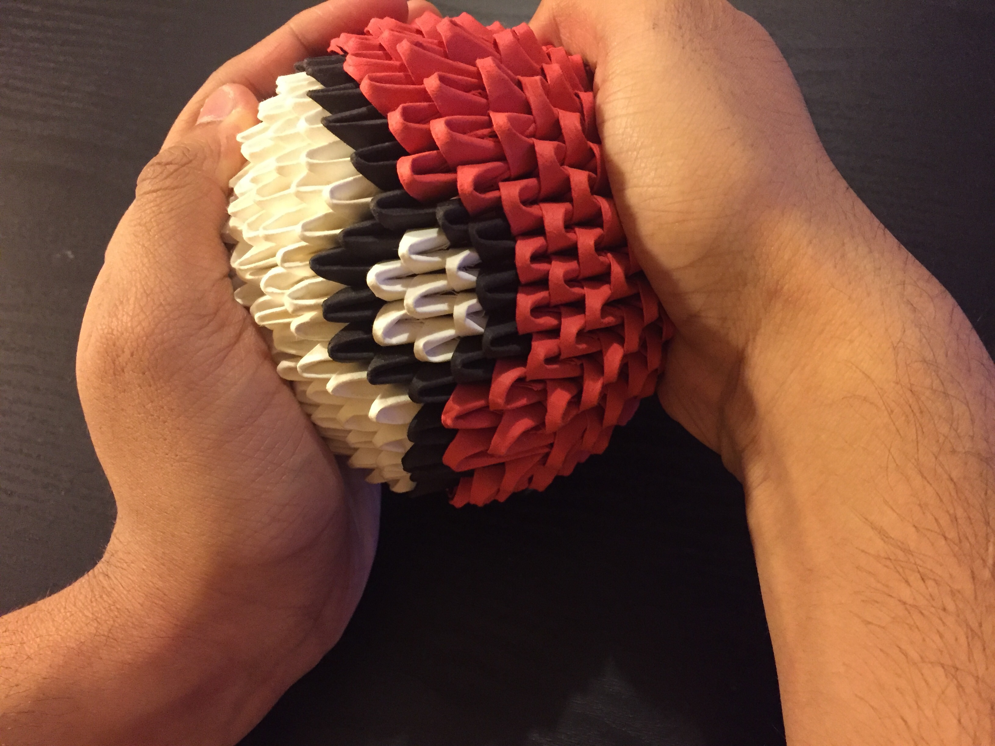 How To Make A Origami Pokeball That Opens 12 3d Origami Repeating Patterns
