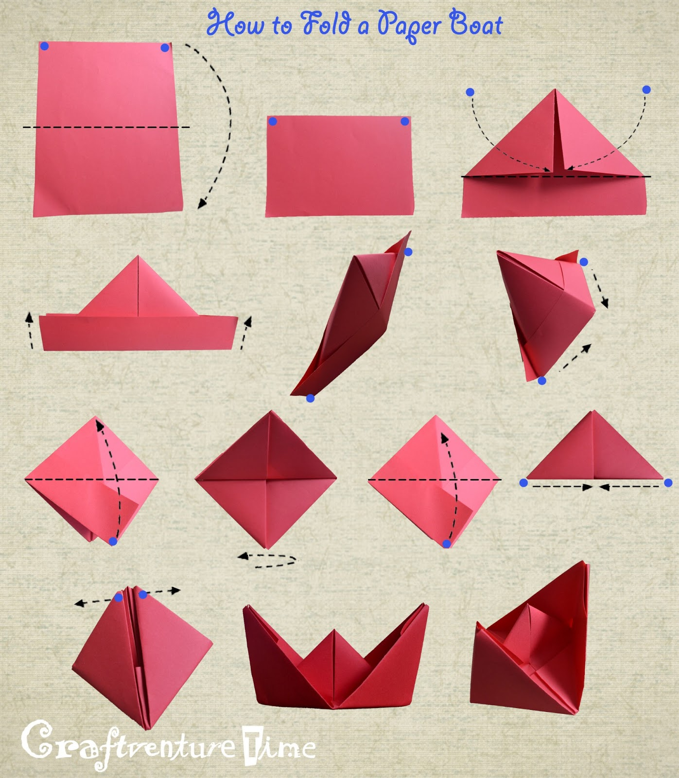 How To Make A Origami Sailboat How To Make A Motor Boat From Paper