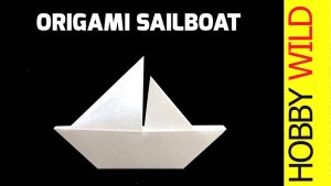 How To Make A Origami Sailboat How To Make A Paper Sailboat Origami
