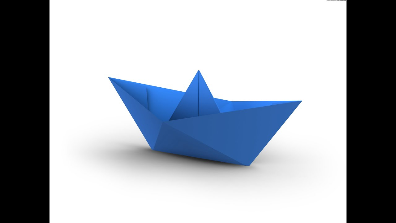 How To Make A Origami Sailboat How To Make A Simple Origami Boat That Floats Hd