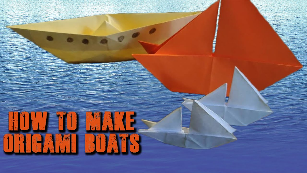 How To Make A Origami Sailboat How To Make An Origami Boat Stem Little Explorers