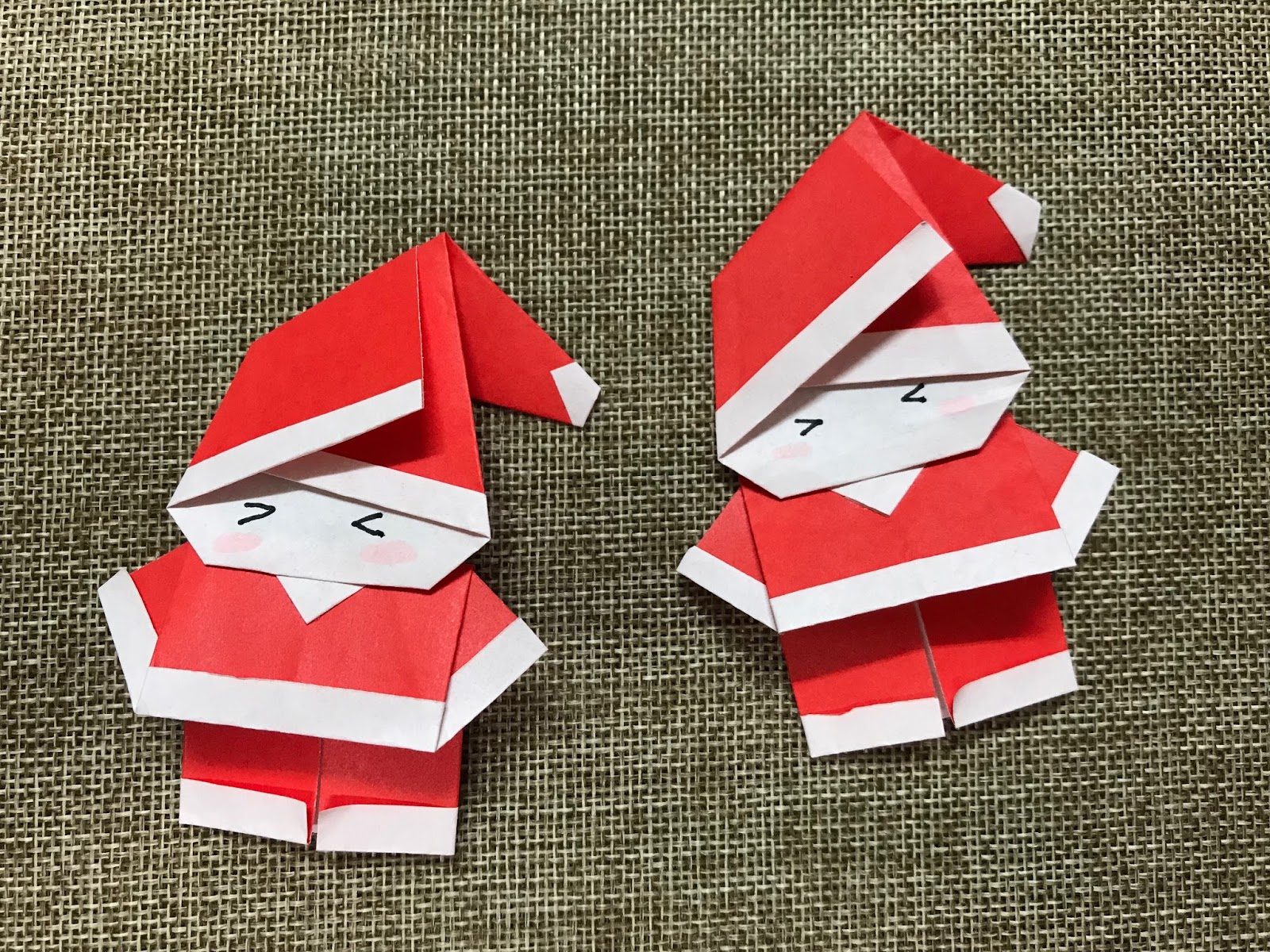 How To Make A Origami Santa Tutorial 40 Origami Santa Claus The Idea King