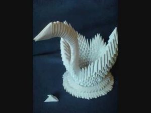 How To Make An Origami 3D Swan 2a860 How To Make A 3d Origami Swan Tutorial The Most Amazing 3d