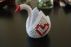 How To Make An Origami 3D Swan 3d Origami Swan Imgur