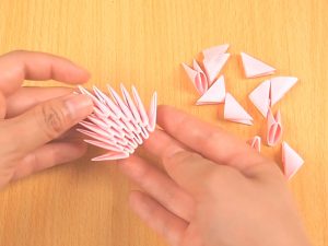 How To Make An Origami 3D Swan How To Make 3d Origami Pieces With Pictures Wikihow