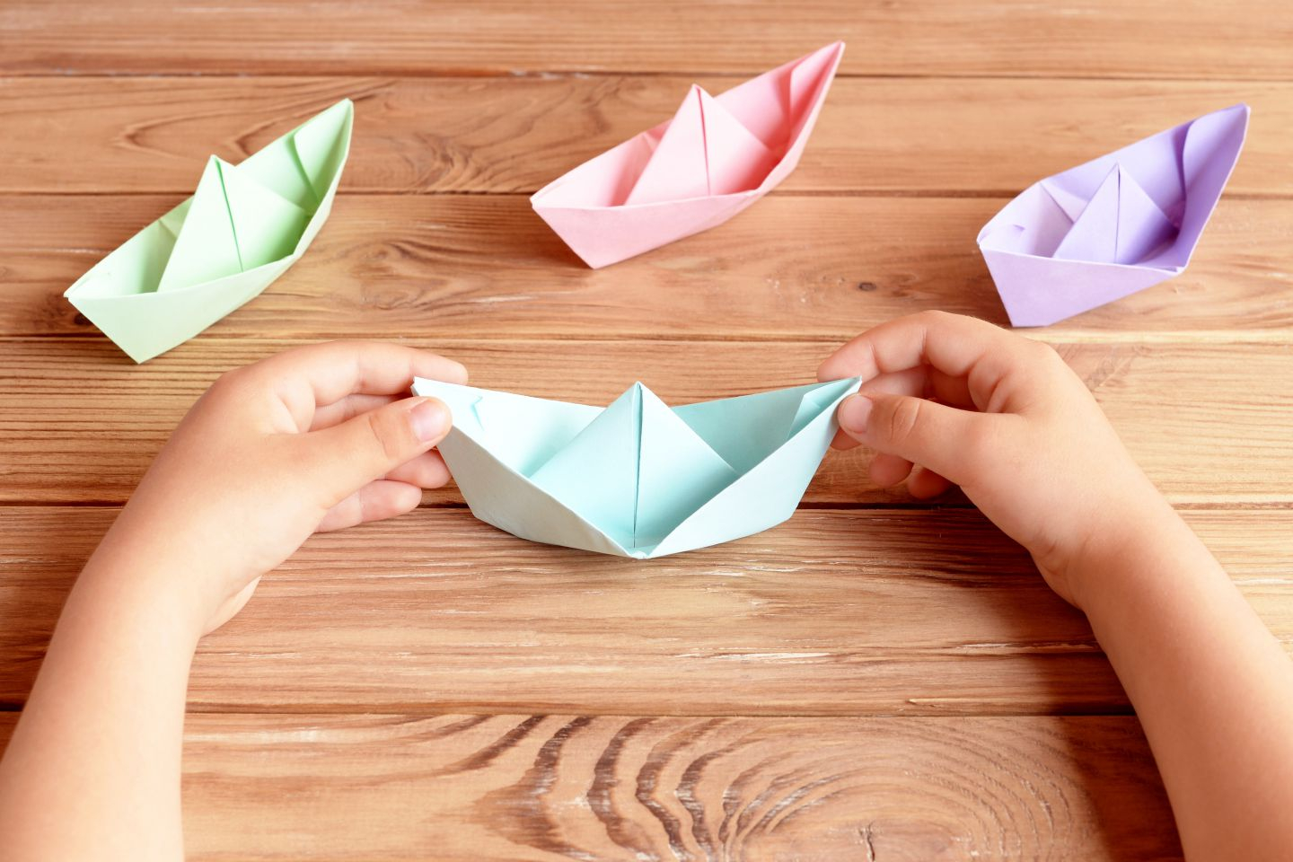 How To Make An Origami Boat Easy How To Make A Paper Boat Step Step Persil