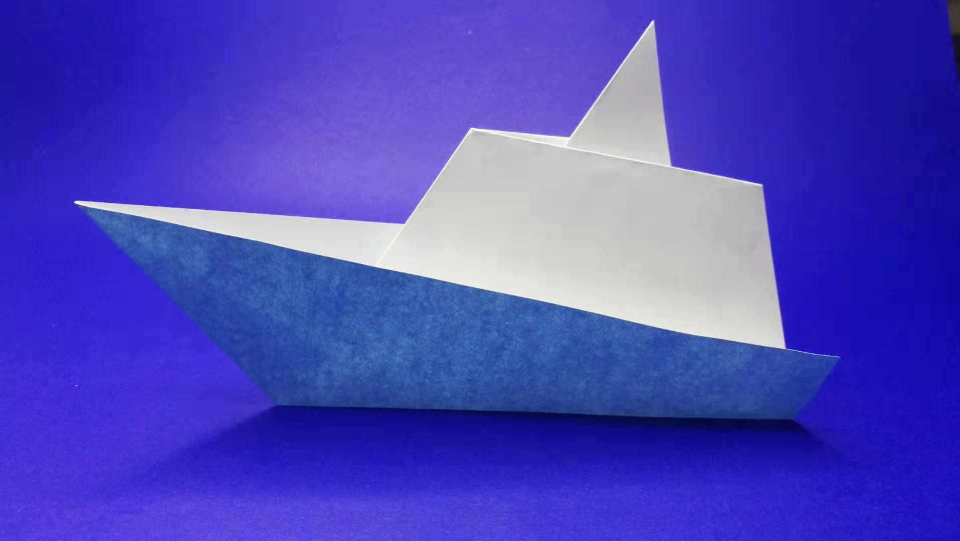 How To Make An Origami Boat Easy How To Make An Easy Origami Boat Origami Folding Instructions