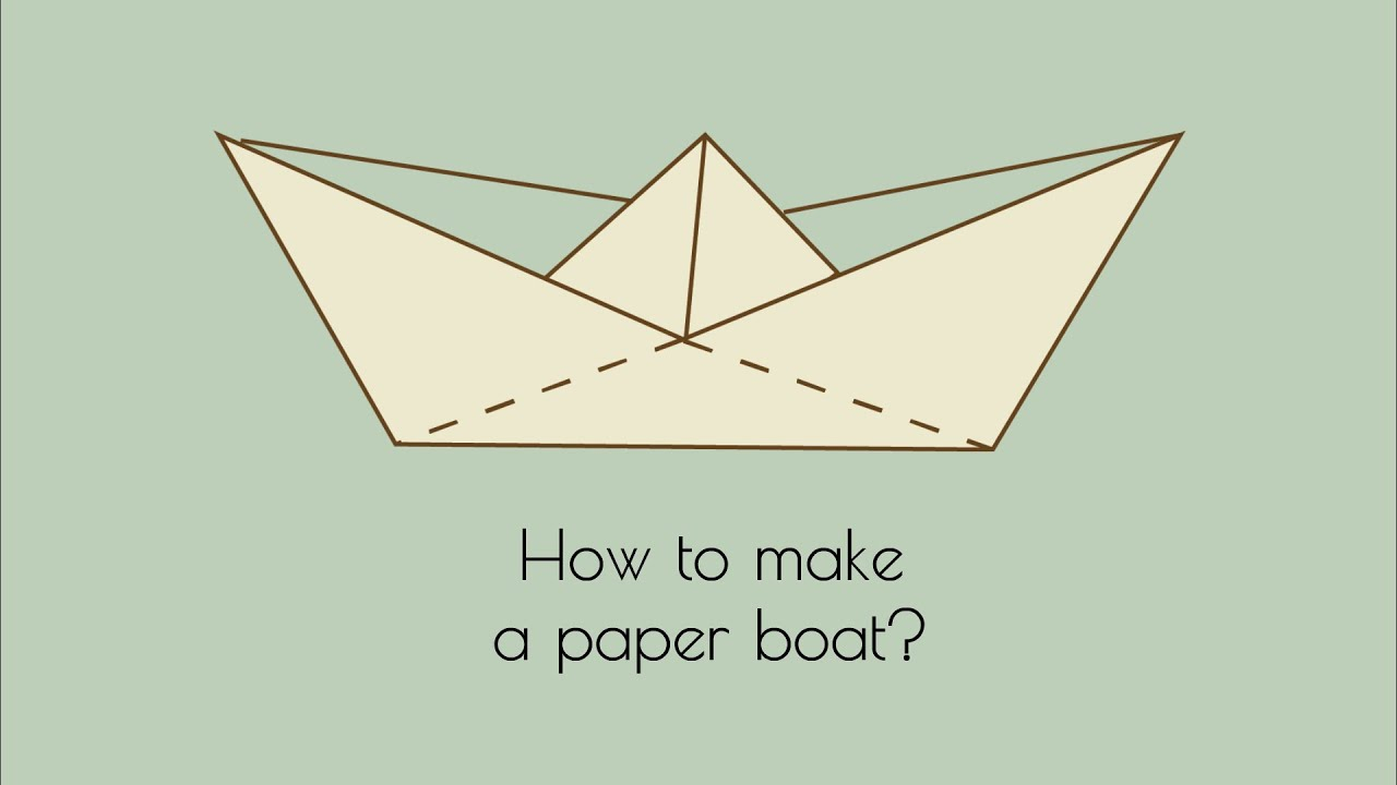 How To Make An Origami Boat Easy How To Make An Origami Boat Easy