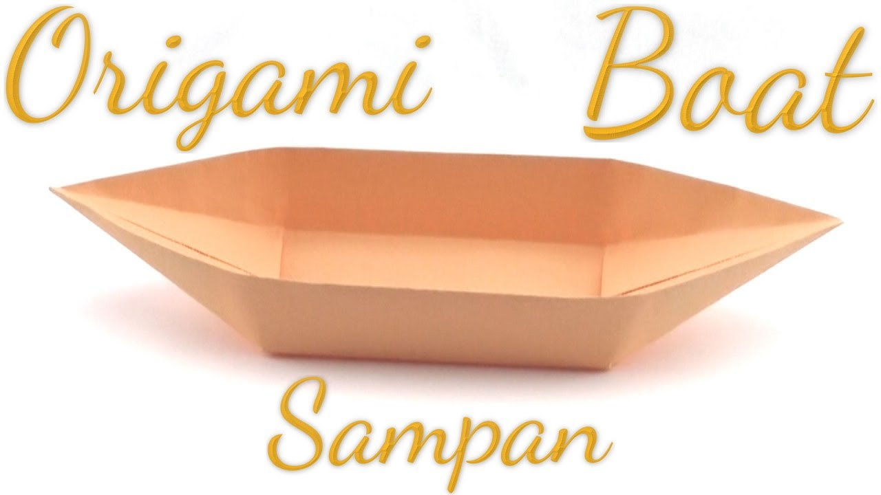 How To Make An Origami Boat Easy How To Make Origami Boat