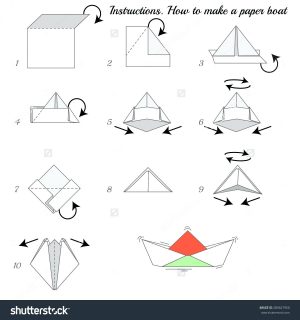 How To Make An Origami Boat Step By Step 62 Tip Of The Day Lessons How To Make A Paper Bost In 2019