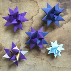 How To Make An Origami Bridge Origami Paper Star Decorations