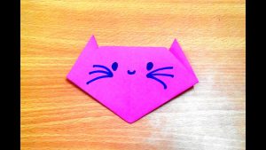 How To Make An Origami Cat Face How To Make An Origami Cat Face Step Step
