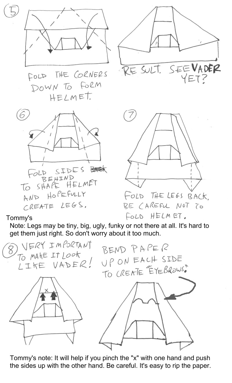 How To Make An Origami Chewbacca How To Fold Origami Yoda