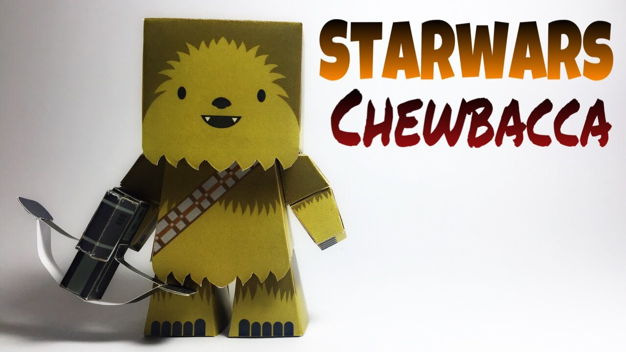 How To Make An Origami Chewbacca Star Wars Chewbacca Paper Crafts Tutorial