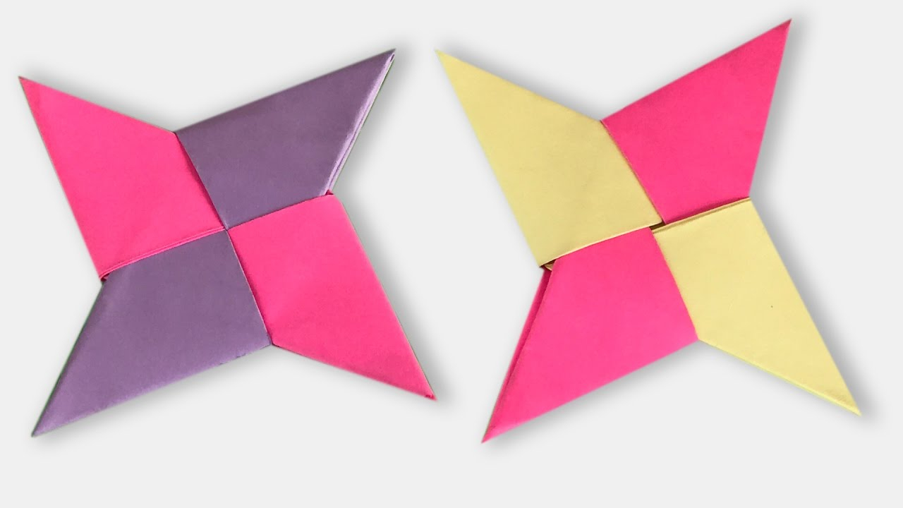 How To Make An Origami Double Ninja Star 45 Absolute How To Make A Double Ninja Star Step Step