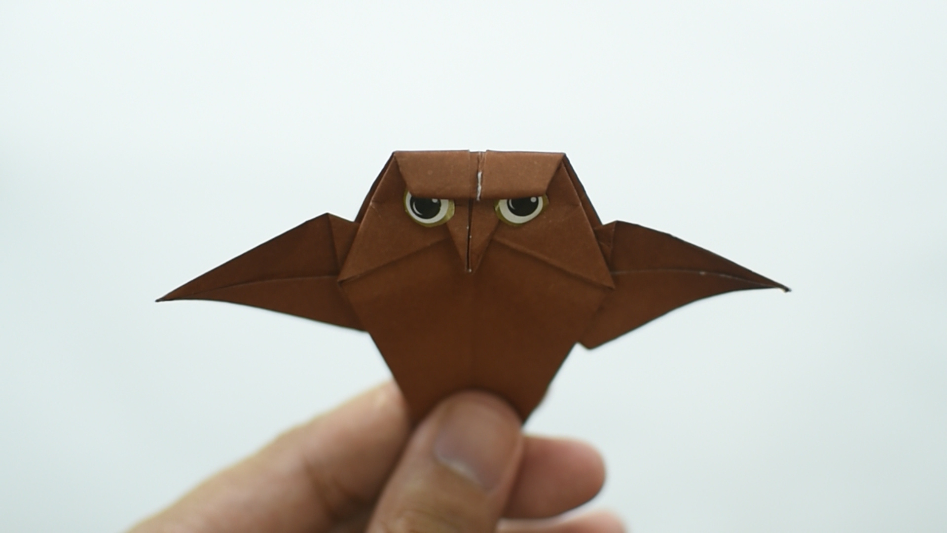 How To Make An Origami Eagle How To Make An Origami Owl With Pictures Wikihow