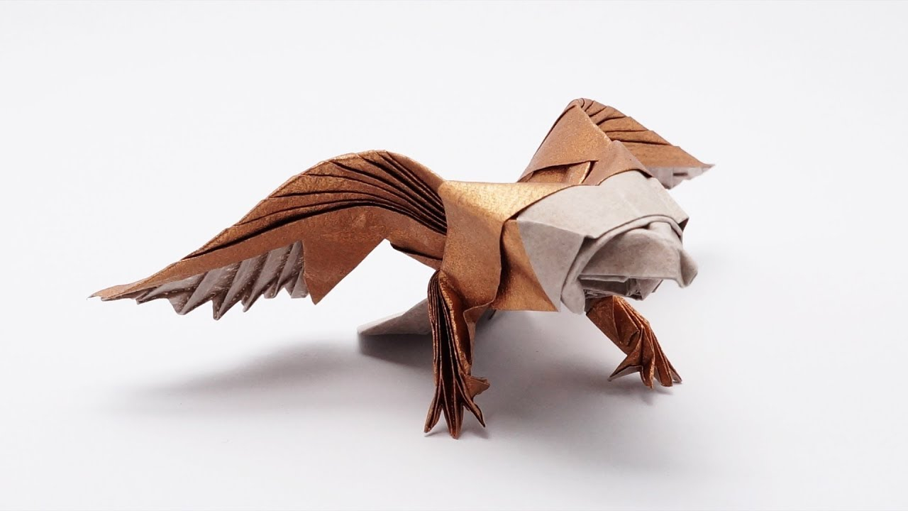 How To Make An Origami Eagle Origami American Eagle Jo Nakashima