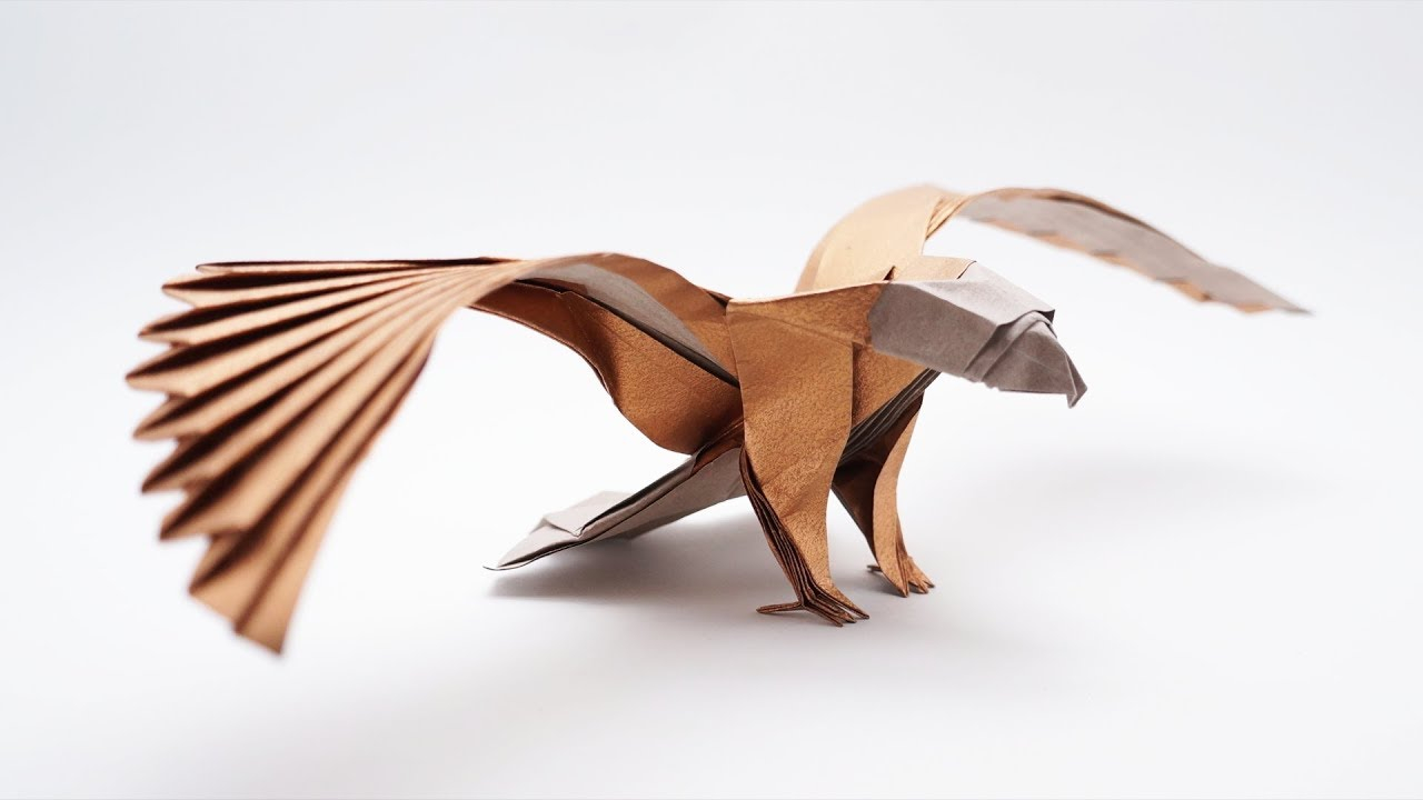 How To Make An Origami Eagle Origami American Eagle V2 Jo Nakashima