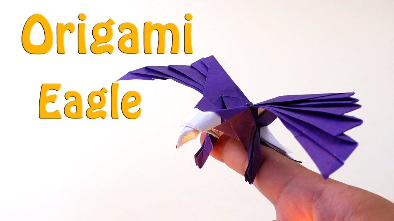 How To Make An Origami Eagle Origami Eagle How To Make A Paper Bald Eagle 50 Minutes