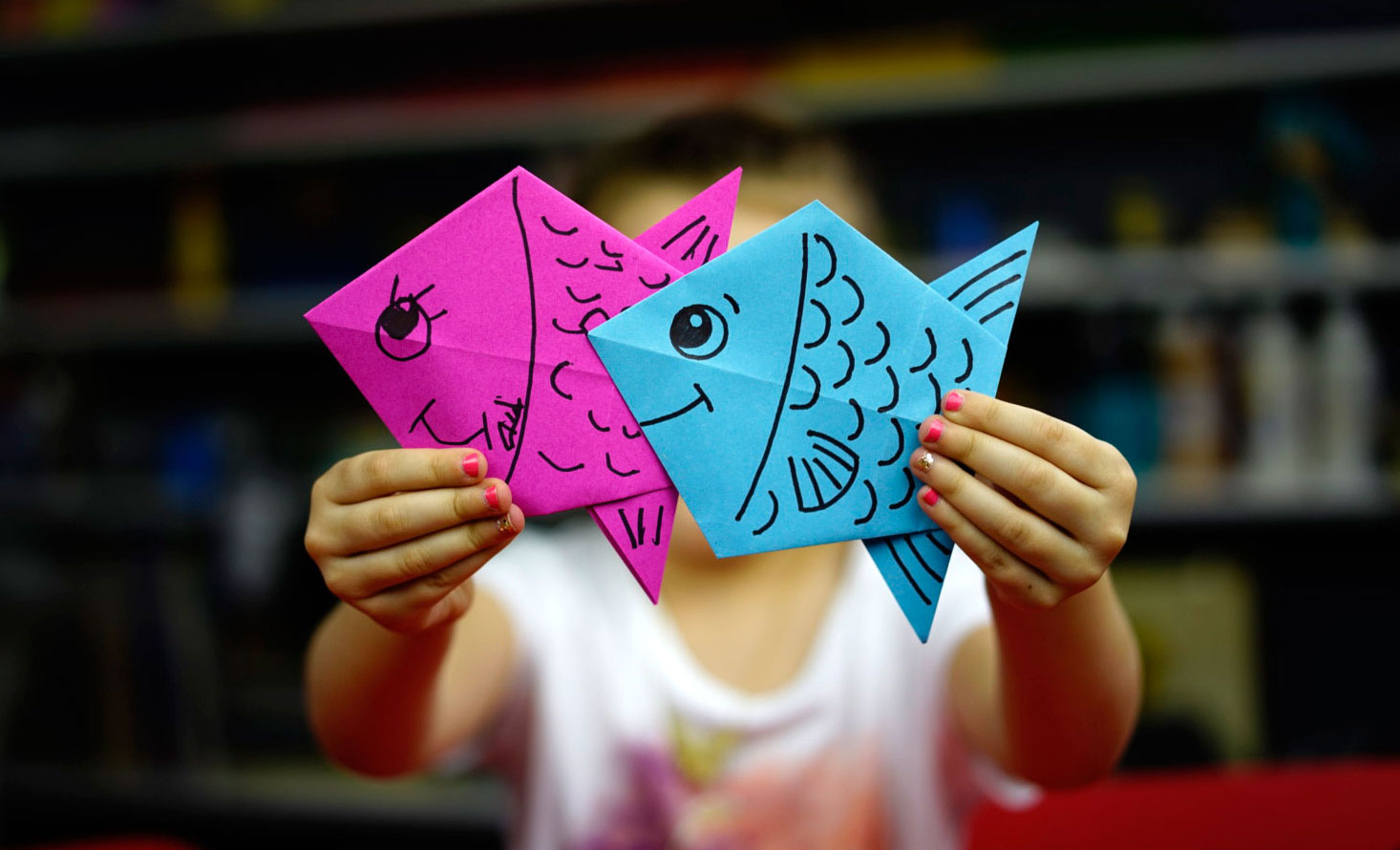 How To Make An Origami Fish How To Fold An Origami Fish Art For Kids Hub