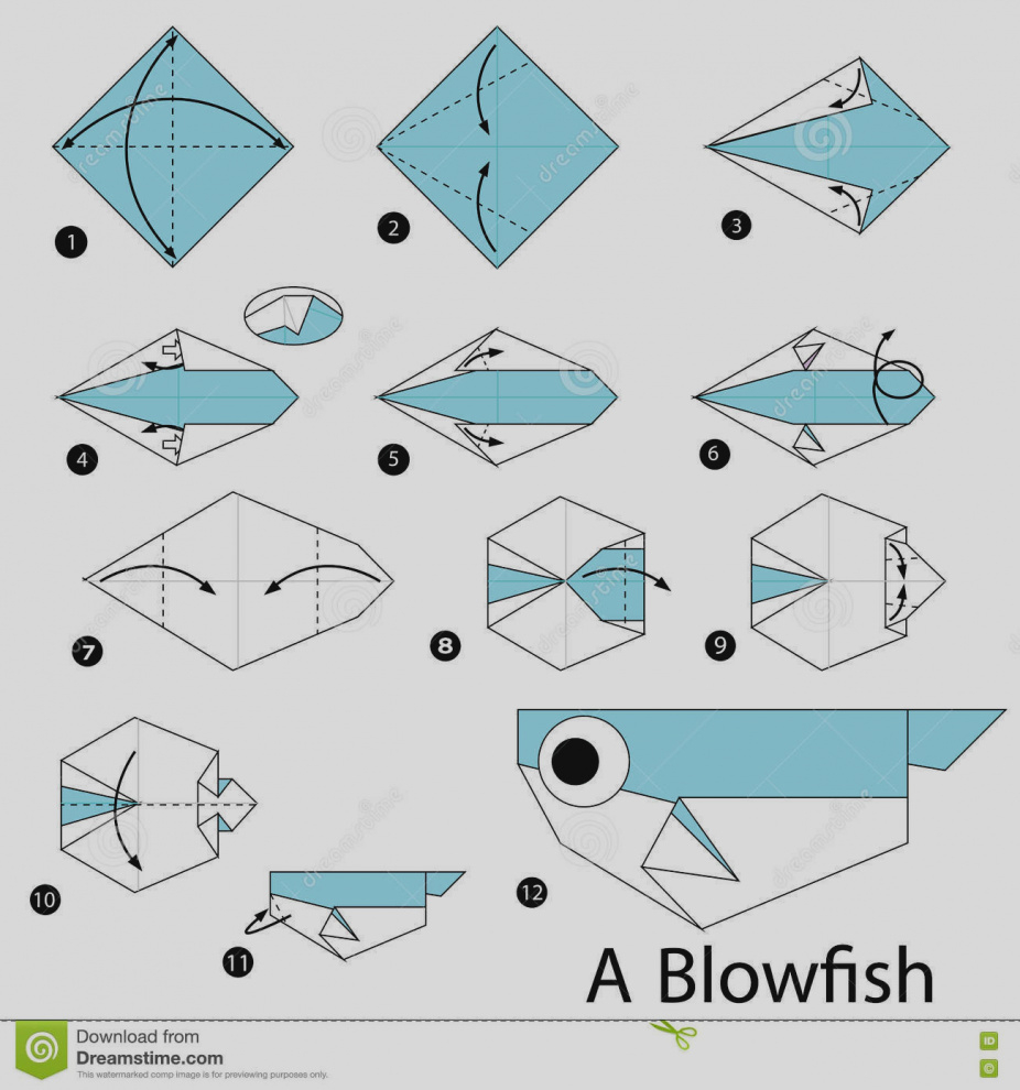 How To Make An Origami Fish Pictures Origami Fish Instructions Step How To Make A Blow