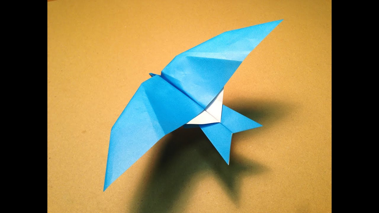 How To Make An Origami Flapping Bird Step By Step A Origami Bird