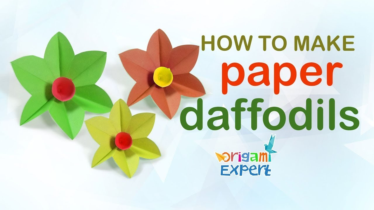 How To Make An Origami Flower Easy How To Make Origami Flower Easy