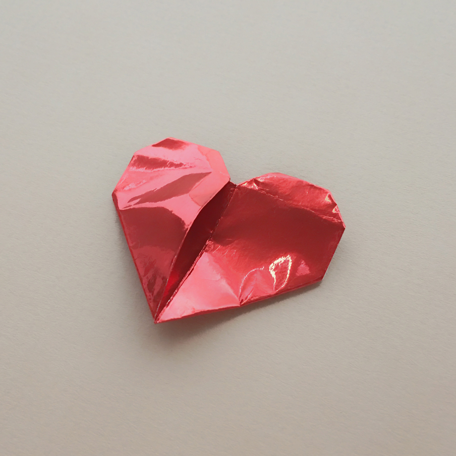 How To Make An Origami Heart Adorable Valentines Day Idea For Your Kids Lunchbox Step Step