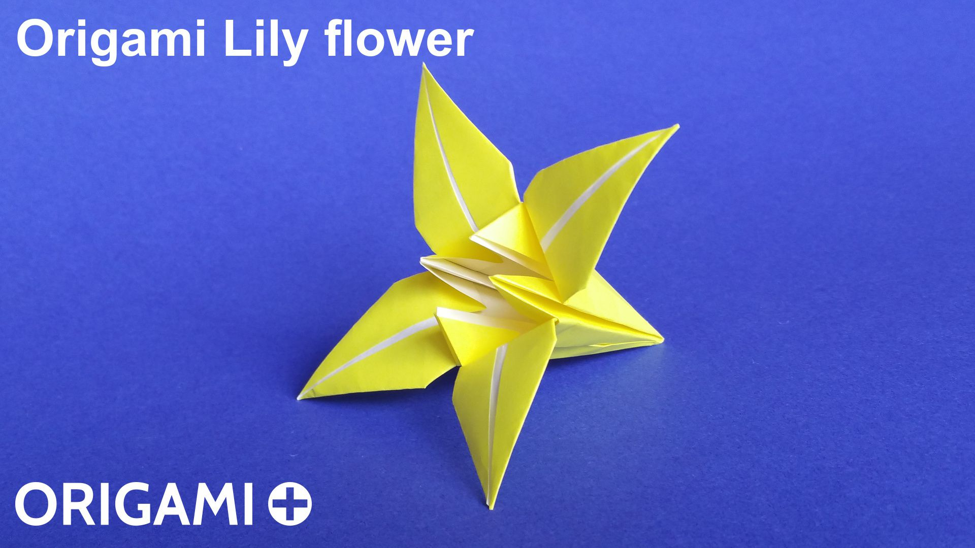 How To Make An Origami Lily Flower Origami Lily Flower