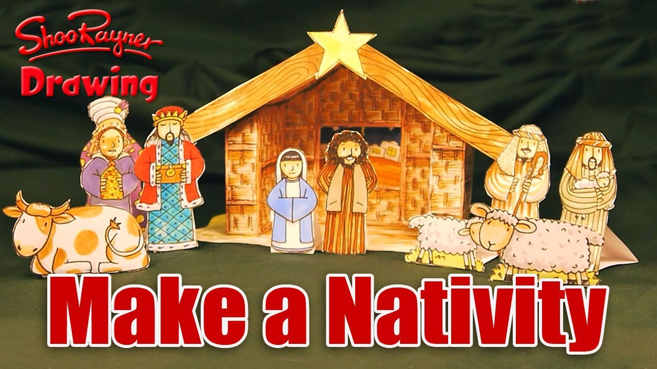 How To Make An Origami Nativity Scene Make Your Own Christmas Nativity Scene