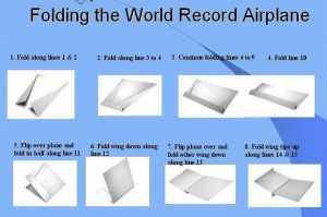 How To Make An Origami Plane How To Fold The Record Setting Glider Style Paper Airplane Guinness