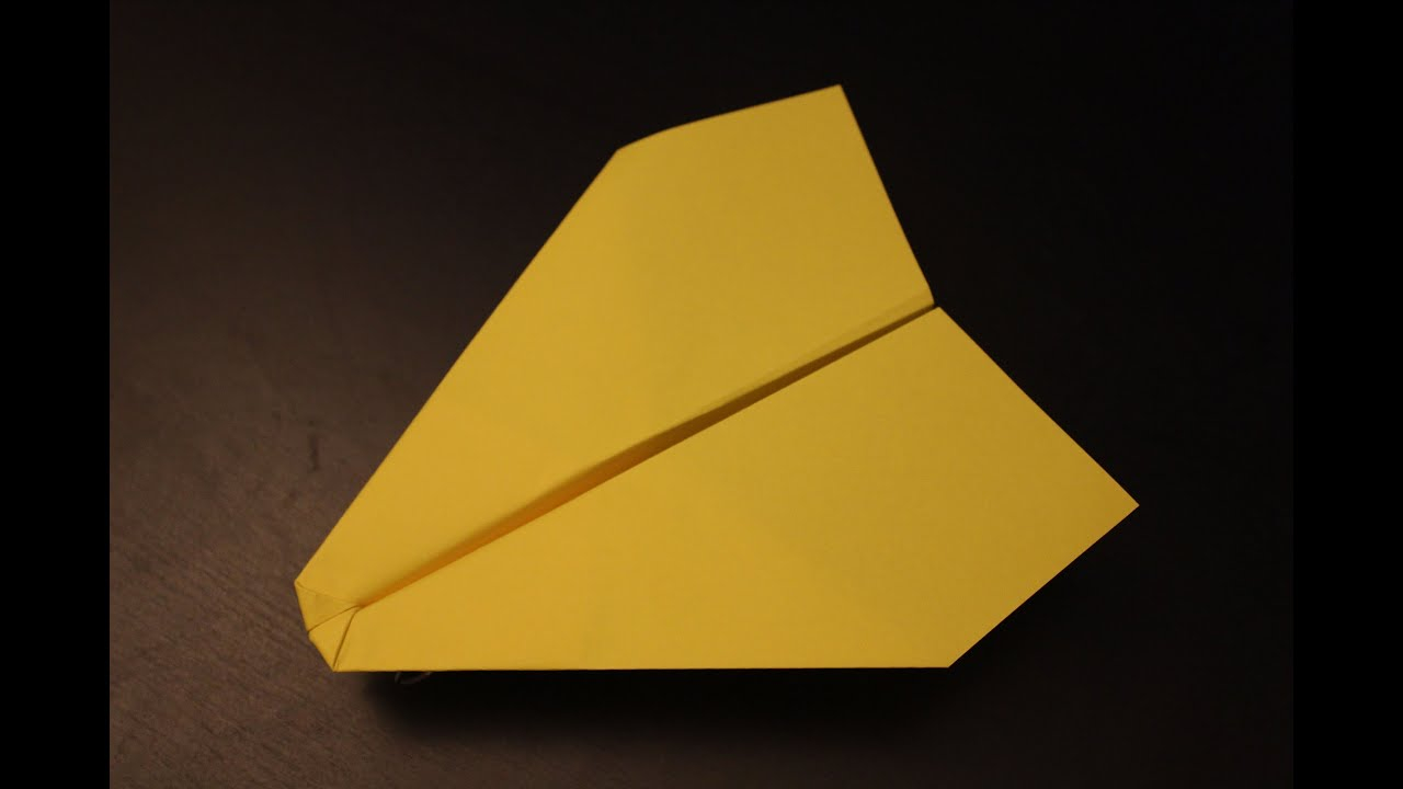 How To Make An Origami Plane How To Make A Simple Cool Fastest Paper Plane Origami Ever Instruction Cheetah