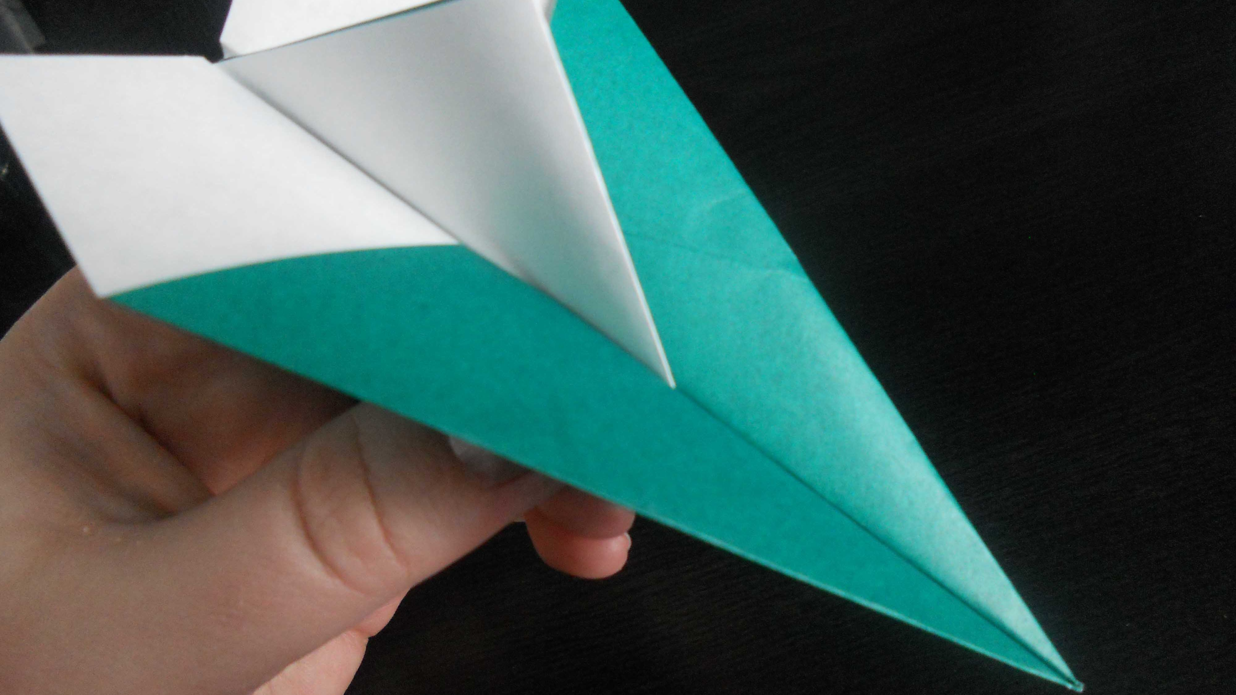 How To Make An Origami Plane Making A Simple Paper Airplane