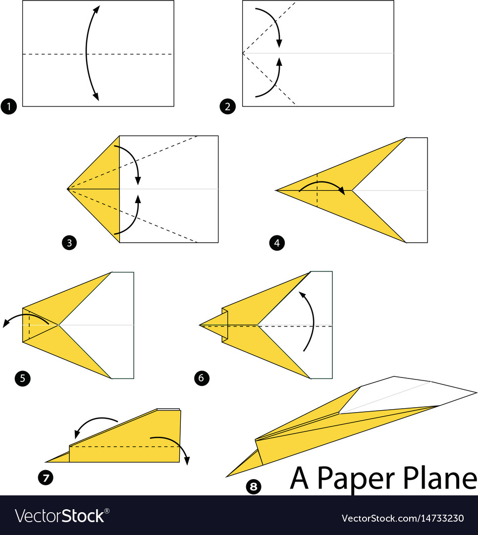 How To Make An Origami Plane Step Step Instructions How To Make Origami