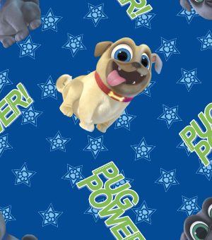 How To Make An Origami Pug Disney Junior Puppy Dog Pals Cotton Fabric Pug Power