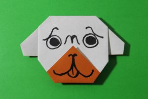 How To Make An Origami Pug Easy Origami Paper Pug Instructions