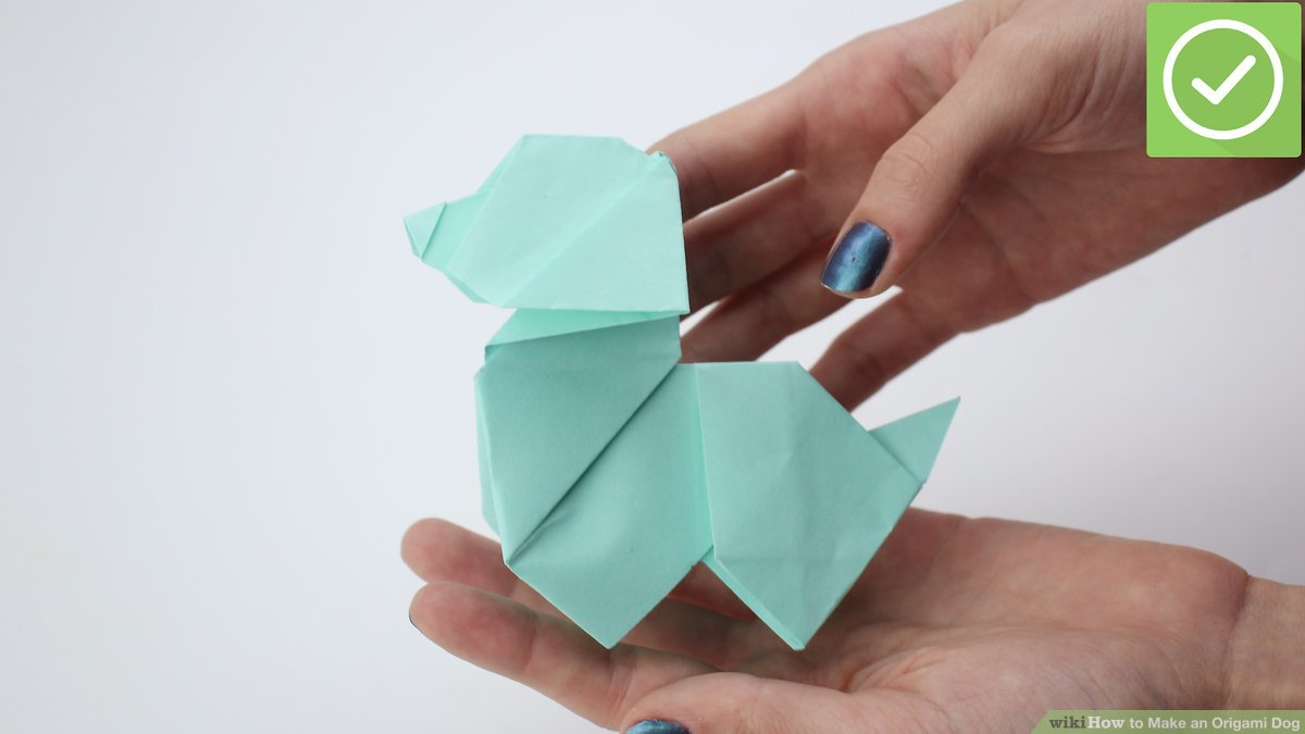 How To Make An Origami Pug How To Make An Origami Dog With Pictures Wikihow